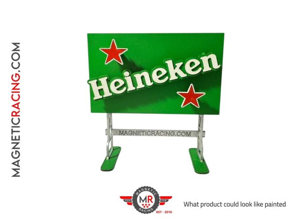 Heineken 3D billboard for slot car tracks