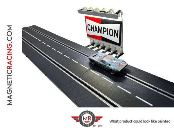 Classic Race Track Billboards for slot cars Champion