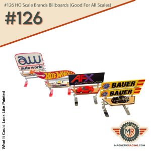 HO scale slot car billboard brands