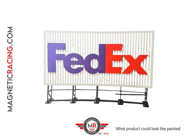 FEDEX slot car billboard