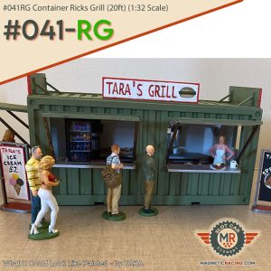 1:32 scale container model