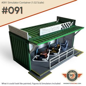 1:32 scale container model