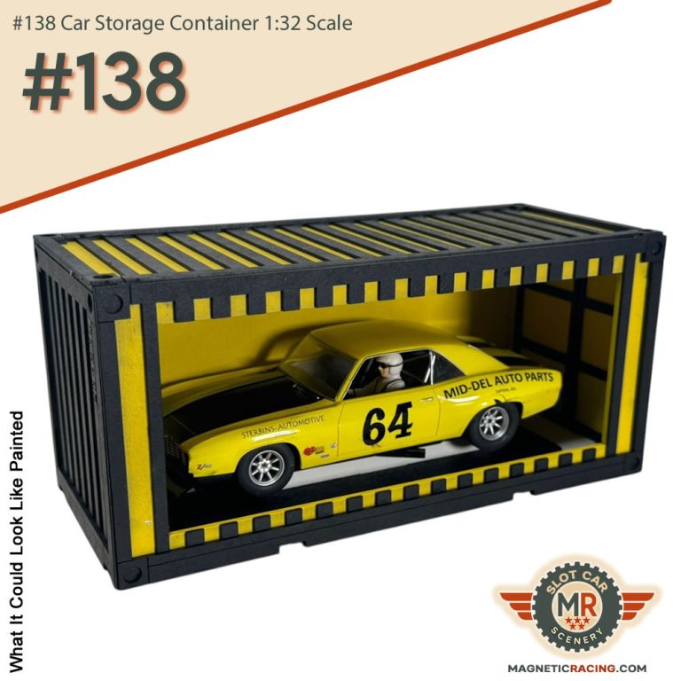 #138 Car Storage Container 1:32 Scale