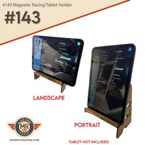 tablet holder for arc pro or smart race slot car racing