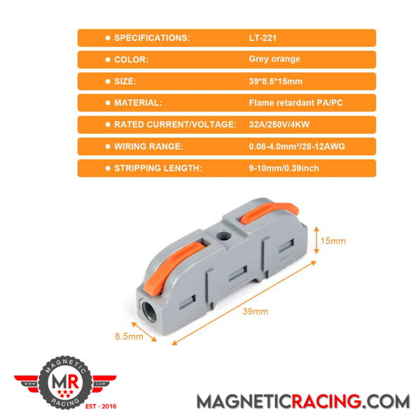 1 into 1 Electrical Connector