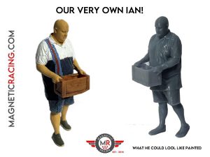 ian holding a crate 1:32 scale