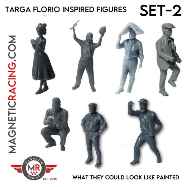 1960's and 1970's inspired 1:32 scale figures