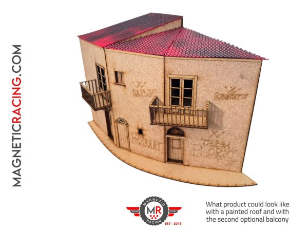 Targo Florio Famous Corner Race Track Building