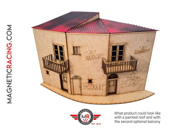 Targo Florio Famous Corner Race Track Building