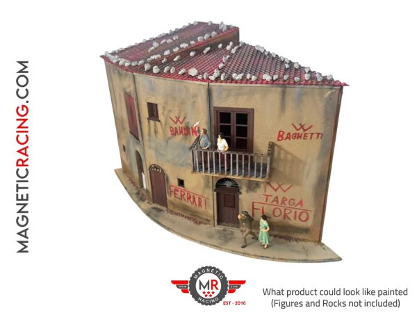 Targo Florio Famous Corner Race Track Building