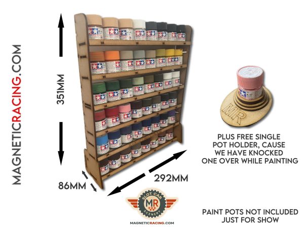 Tamiya Paint Pot Rack 1