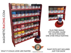 Tamiya Paint Pot Rack 1