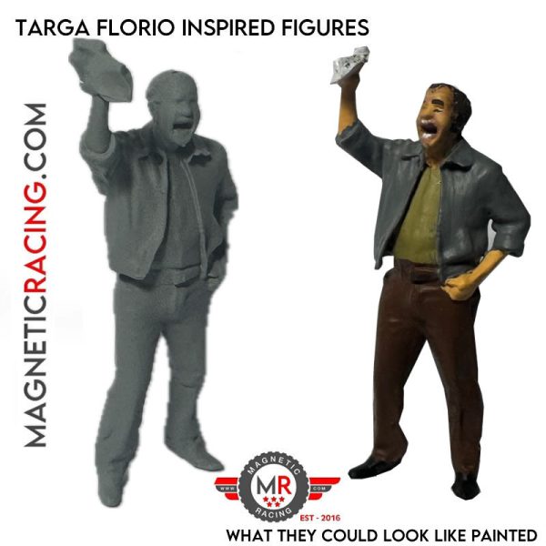 1960's and 1970's inspired 1:32 scale figures