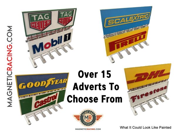Race Track Scenic Magnetic Racing Billboards