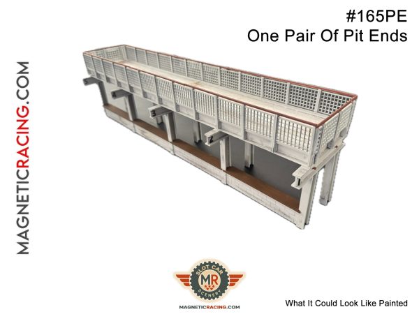 Goodwood Pits Low Relief For Slot Car Tracks