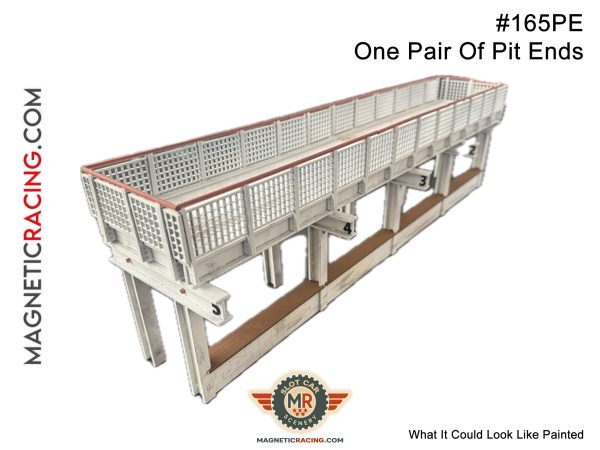 Goodwood Pits Low Relief For Slot Car Tracks