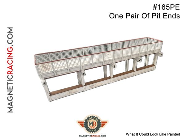 Goodwood Pits Low Relief For Slot Car Tracks