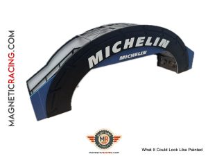 Michelin Tyre bridge for slot car tracks