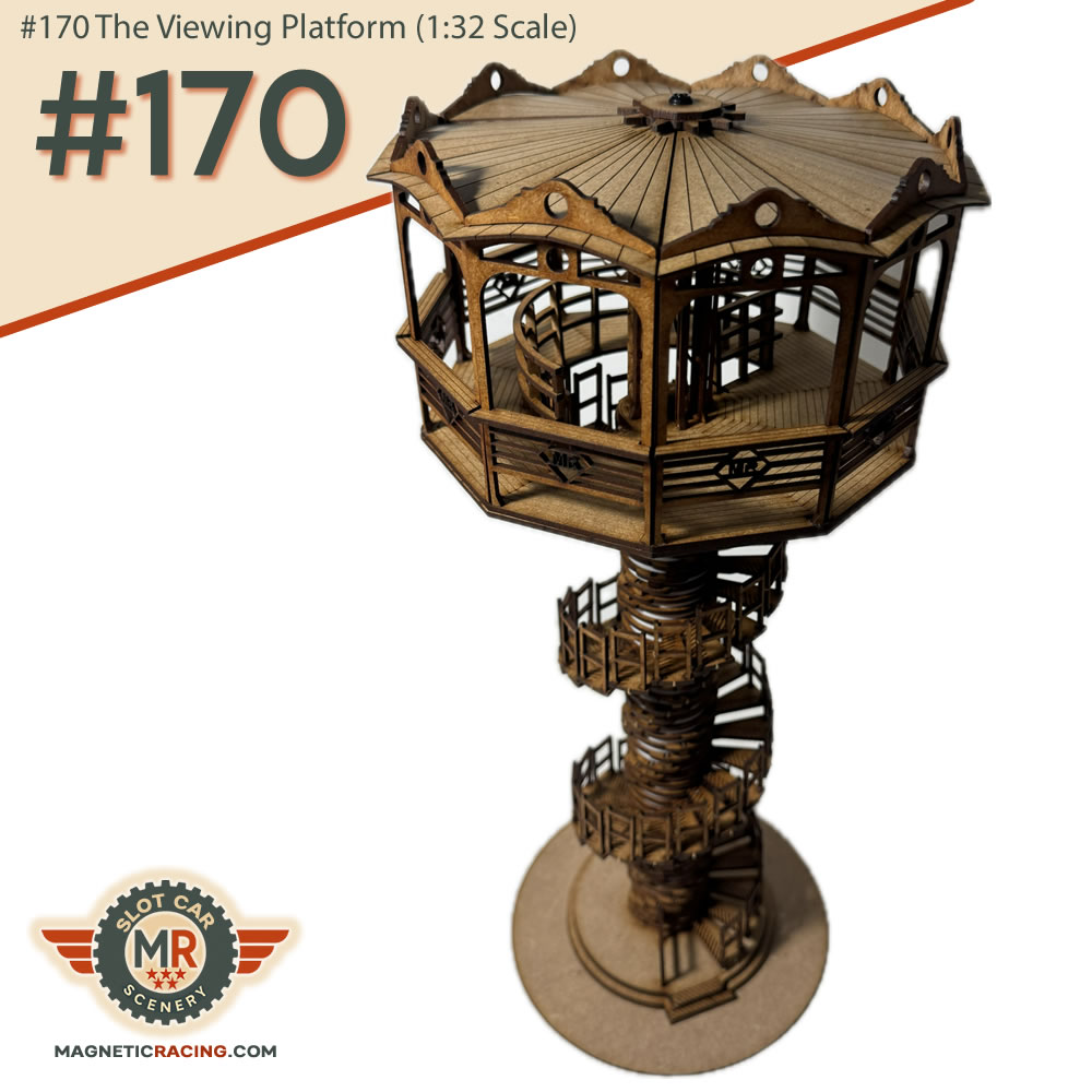 1:32 scale spiral Viewing platform
