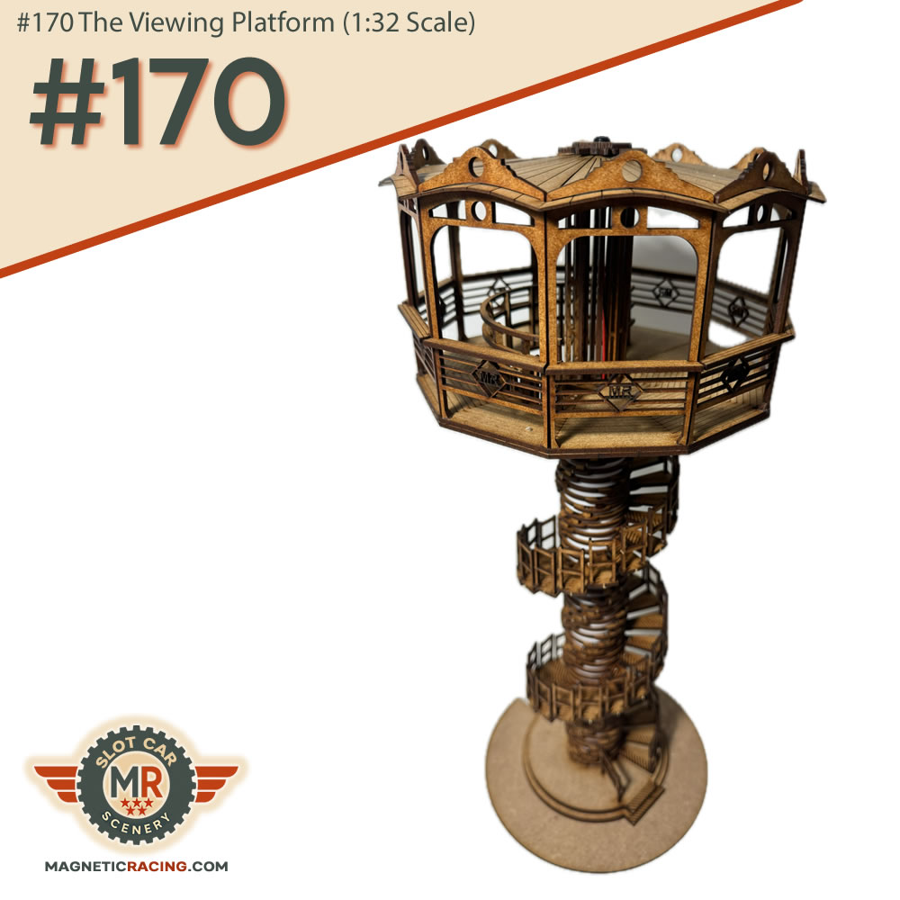 1:32 scale spiral Viewing platform