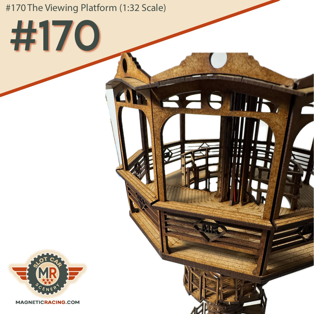 1:32 scale spiral Viewing platform