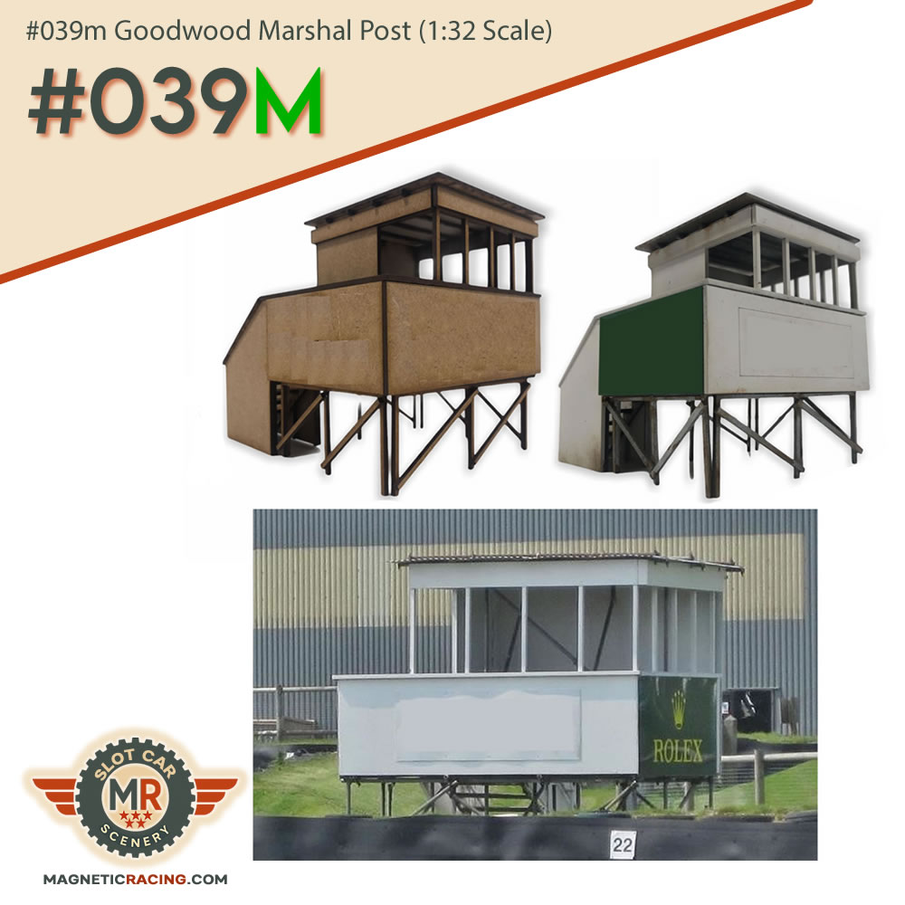 #039m Goodwood Marshal Post (1:32 Scale)