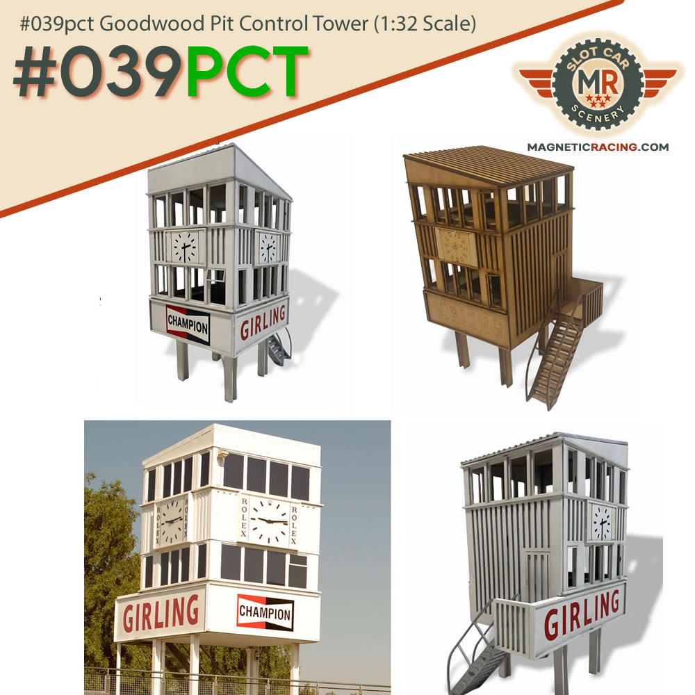 Goodwood Circuit Slot Car Buildings