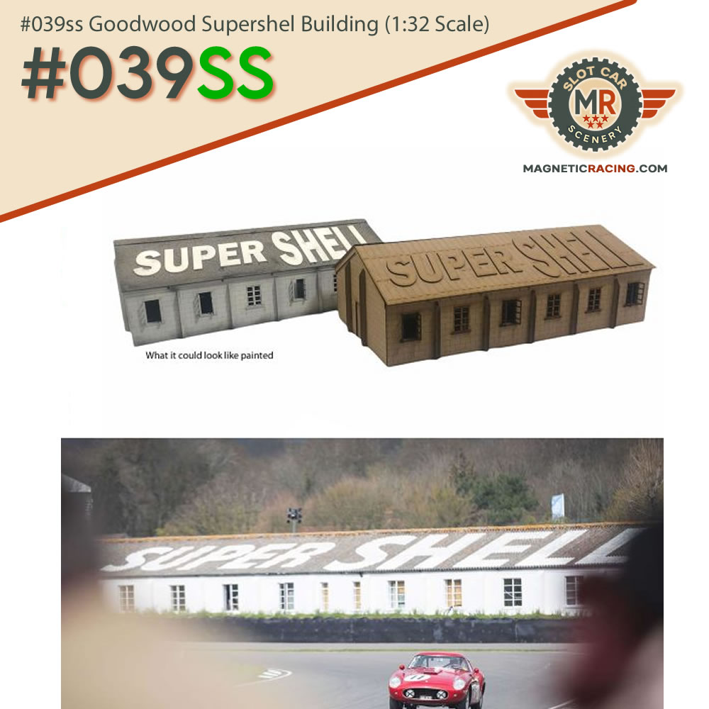 Goodwood Circuit Slot Car Buildings Supershell
