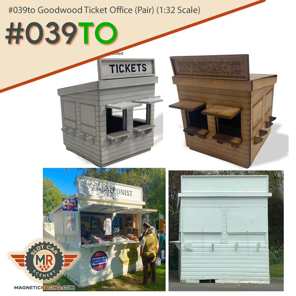 Goodwood Circuit Slot Car Buildings