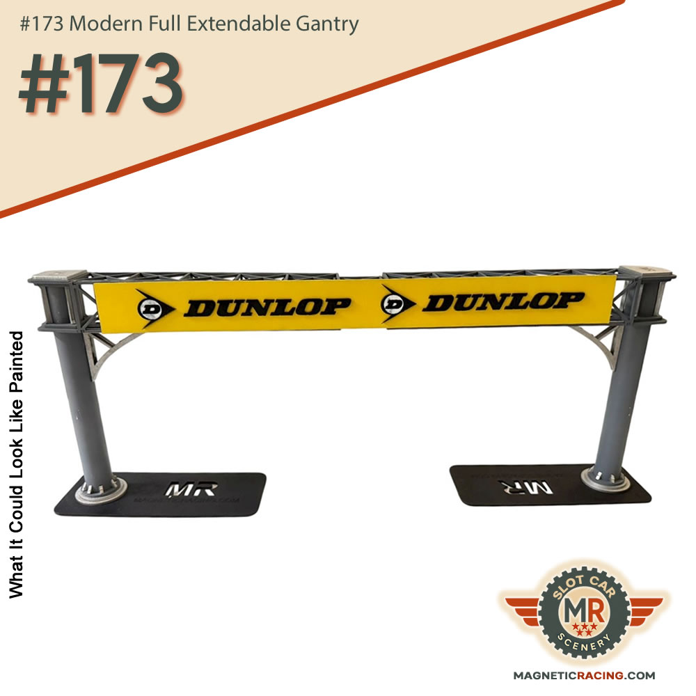Dunlop GANTRY for slot car tracks