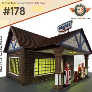 1:32 scale Vintage US gas/Service station