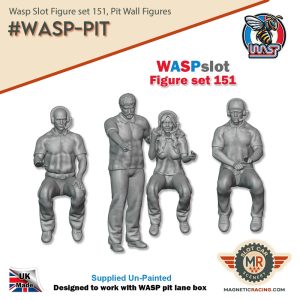 #WASP010 Pit Wall Crew set (1:32 Scale)