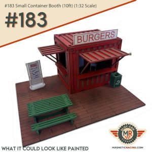 10ft Container 132 scale