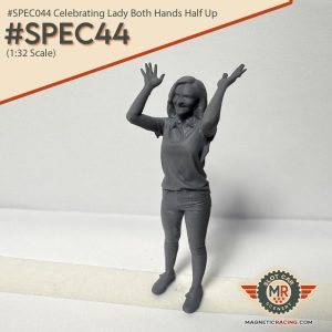 1:32 scale celebrating figures slot car fan